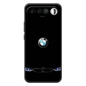 Силіконовий бампер з картинкою машини на RealMe 16 5G (Чорний BMW)