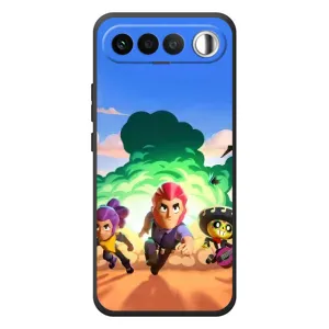 Силиконовый Чехол на RealMe 16 5G с картинкой Brawl Stars (Бравел Старс)