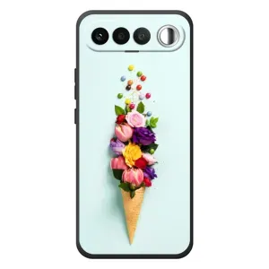 Чохли з тематикою "КВІТИ" на RealMe 16 5G (Квітка-морозиво)