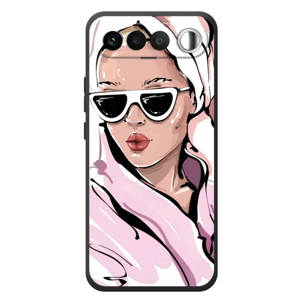 Чехол с рисунком «Девушка в халате» для RealMe 16 5G Чехол с рисунком «Девушка в халате» для RealMe 16 5G