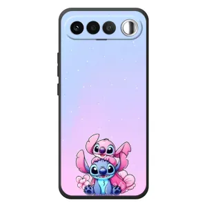 Чехол с рисунком Стич для RealMe 16 5G (Энджл и Стич)