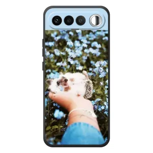Чехлы с изображением разных животных для RealMe 16 5G (Ежик на руках)