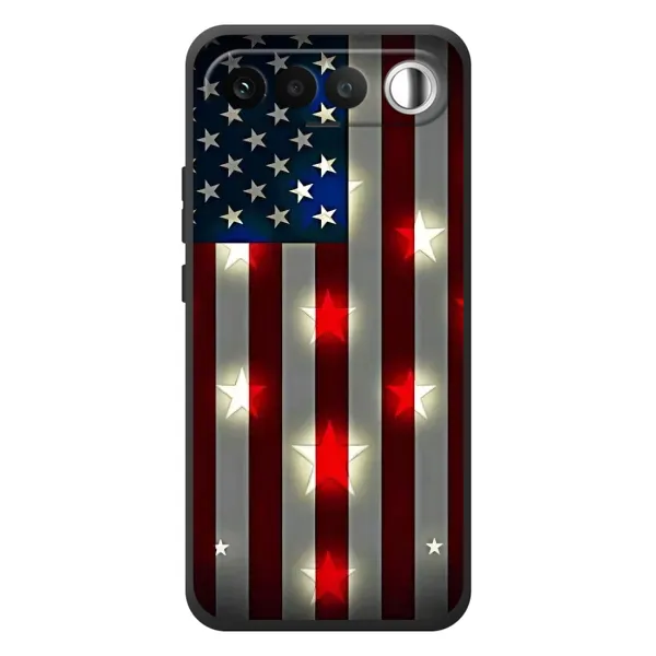 Чехол с рисунком «Флаг США 2» для RealMe 16 5G Чехол с рисунком «Флаг США 2» для RealMe 16 5G