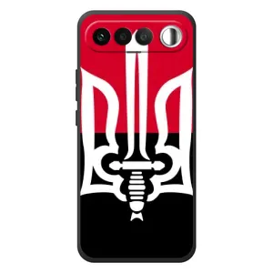 Чехлы УПА (Красно-Чёрный) на RealMe 16 5G (Герб Украины)