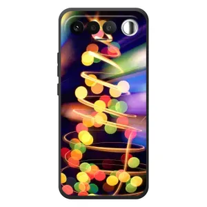 Чохол новорічна ялинка на RealMe 16 5G (Гірлянди)