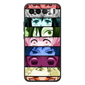 Силіконові чохлі з очіма Anime для РеалМе 16 5G (Очі Хашира)
