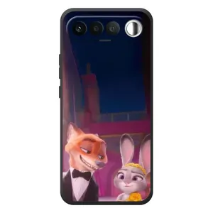 Силиконовый чехол с принтом Зоотрополіс для RealMe 16 5G (Главные герои)