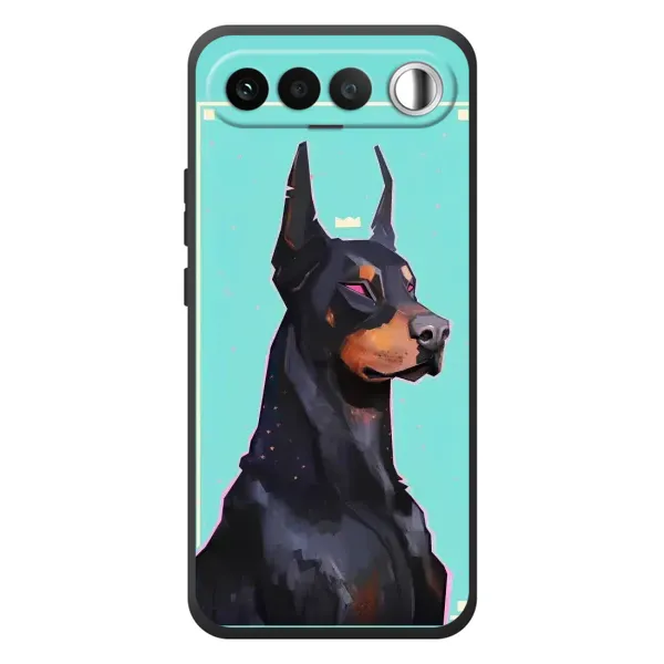 Чехол с рисунком «Король доберман» для RealMe 16 5G Чехол с рисунком «Король доберман» для RealMe 16 5G
