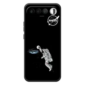 Силіконовый бампер з принтом "Наса" на RealMe 16 5G (Космонавт баскетболіст)