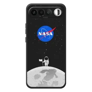 Силіконовый бампер з принтом "Наса" на RealMe 16 5G (Космонавт NASA)