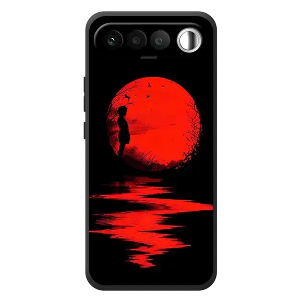 Чехол с рисунком «Красный Закат» для RealMe 16 5G