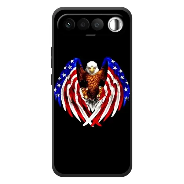 Чехол с рисунком «Крылья США» для RealMe 16 5G Чехол с рисунком «Крылья США» для RealMe 16 5G