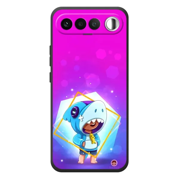 Чехол с рисунком «Леон в костюме Акулы» для RealMe 16 5G