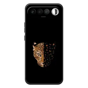 Чохол з леопардовим принтом на RealMe 16 5G (Леопард на чорному)