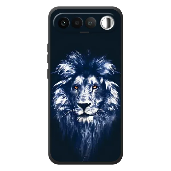 Чехол с рисунком «Лев - синий» для RealMe 16 5G Чехол с рисунком «Лев - синий» для RealMe 16 5G
