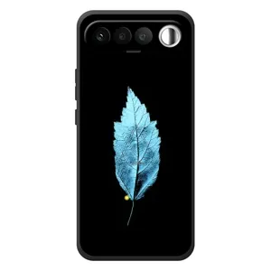 Чехол с картинками на черном фоне для RealMe 16 5G (Листочек)