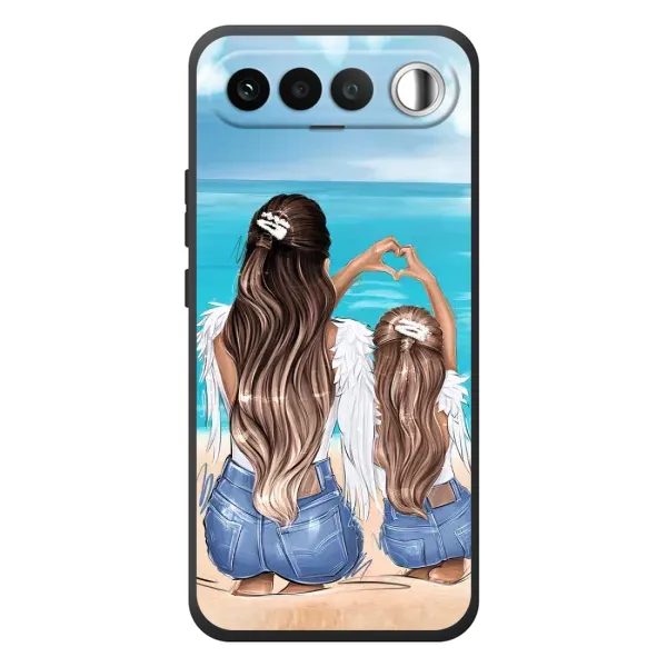 Чехол с рисунком «Мама и дочь» для RealMe 16 5G Чехол с рисунком «Мама и дочь» для RealMe 16 5G