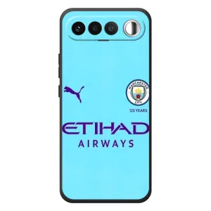 Силиконовые Чехлы принт Футбол на RealMe 16 5G (Man City)
