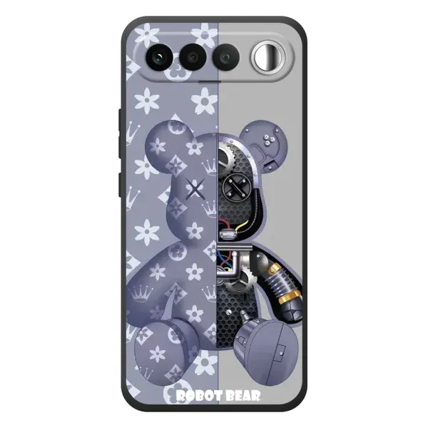 Чехол с рисунком «Медведь Louis Vuitton» для RealMe 16 5G