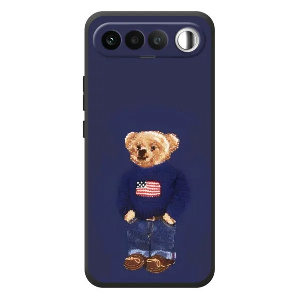 Чехол с рисунком «Мишка USA» для RealMe 16 5G