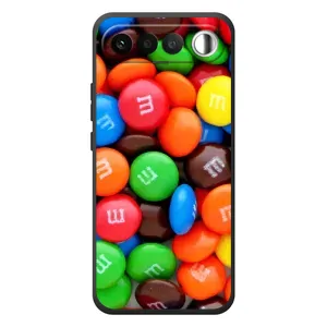 Чехол с изображением вкусной еды для RealMe 16 5G (Разноцветные M&M'S)