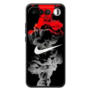 Силіконовый Чохол на RealMe 16 5G з картинкою НАЙК (Nike дим)