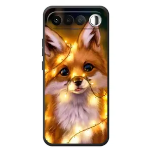 Чехол с Лисичкой для RealMe 16 5G (Новогодний лисенок)