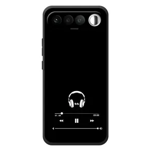 Чехол с картинками на черном фоне для RealMe 16 5G (Плеер)