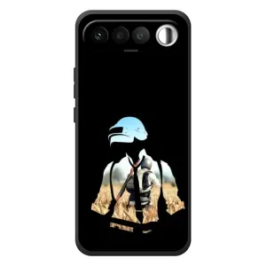 Силиконовый чехол с картинкой "Герой Pubg" на RealMe 16 5G (Пубг мен)