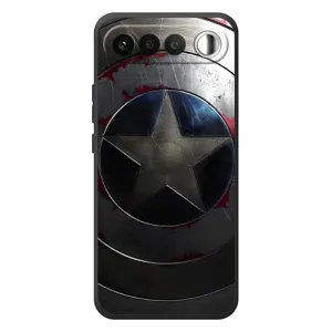 Чехол с Щитом Капитана Америки на RealMe 16 5G (Ретро Щит Капитана)
