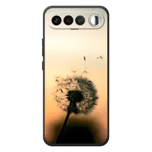 Силіконовий Чохол з кульбабками на RealMe 16 5G (Роздмухана кульбабка)