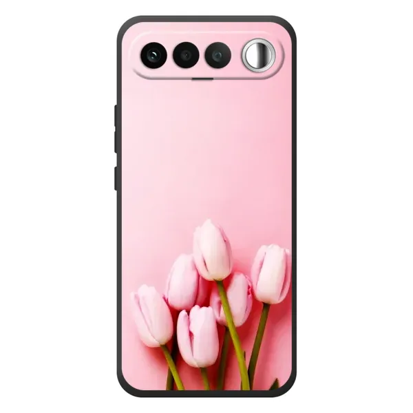 Чехол с рисунком «Розовые тюльпаны» для RealMe 16 5G Чехол с рисунком «Розовые тюльпаны» для RealMe 16 5G