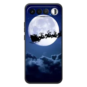 Чохол Санта Клаус для RealMe 16 5G (Санта - місяць)