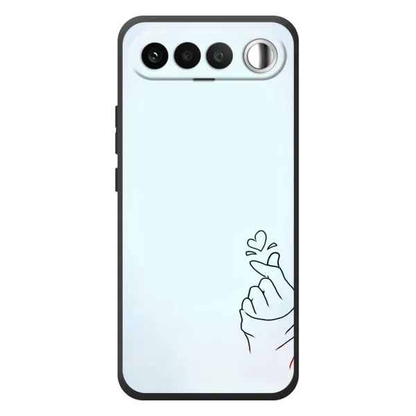 Чехол с рисунком «Сердце на голубом» для RealMe 16 5G Чехол с рисунком «Сердце на голубом» для RealMe 16 5G