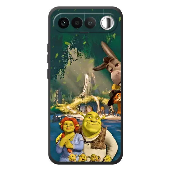Чехол с рисунком «Шрек и Фиона» для RealMe 16 5G Чехол с рисунком «Шрек и Фиона» для RealMe 16 5G