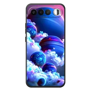 Чохли КОСМОС на RealMe 16 5G (Сині планети)