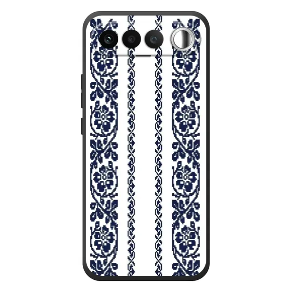 Чехол с рисунком «Синяя вышиванка» для RealMe 16 5G Чехол с рисунком «Синяя вышиванка» для RealMe 16 5G