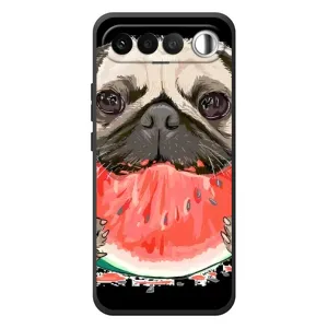 Чехол (ТПУ) Милые собачки для RealMe 16 5G (Смешной Мопс)