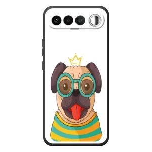 Бампер для RealMe 16 5G с картинкой "Песики" (Собака Король)