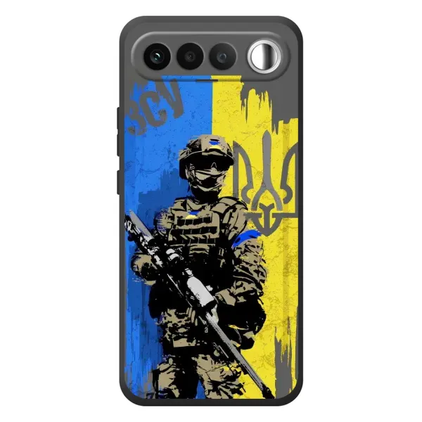 Чехол с рисунком «Солдат ЗСУ» для RealMe 16 5G Чехол с рисунком «Солдат ЗСУ» для RealMe 16 5G