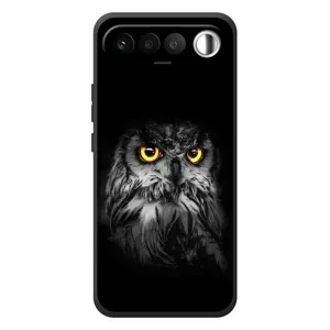 Чехлы с принтом СОВЫ для RealMe 16 5G (Сова на чёрном)