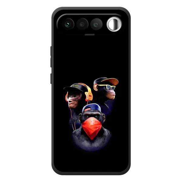 Чехол с рисунком «Три обезьяны» для RealMe 16 5G Чехол с рисунком «Три обезьяны» для RealMe 16 5G
