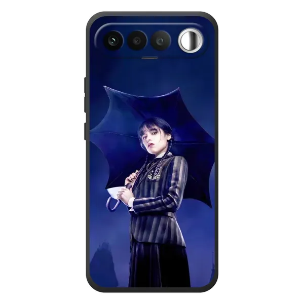 Чехол с рисунком «Уэнсдей с зонтом» для RealMe 16 5G Чехол с рисунком «Уэнсдей с зонтом» для RealMe 16 5G