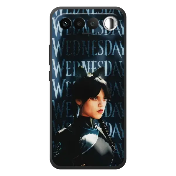 Чехол с рисунком «Уэнздей с ушками» для RealMe 16 5G Чехол с рисунком «Уэнздей с ушками» для RealMe 16 5G