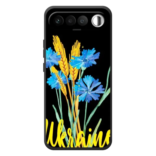 Чехол с рисунком «Ukraine в цветочках» для RealMe 16 5G Чехол с рисунком «Ukraine в цветочках» для RealMe 16 5G