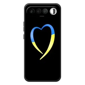 Силіконовий Чохол  на RealMe 16 5G (Я-Україна) (Українське серце)