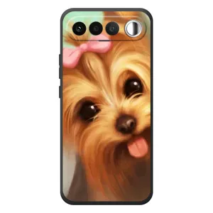 Чехол (ТПУ) Милые собачки для RealMe 16 5G (Йоршенский терьер)