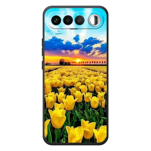 Чехол с рисунком «Желтые тюльпаны» для RealMe 16 5G Чехол с рисунком «Желтые тюльпаны» для RealMe 16 5G