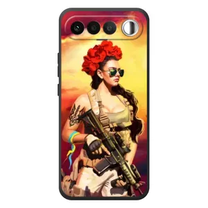 ЗСУ Чехлы (TPU) для RealMe 16 5G (Женщина солдат)