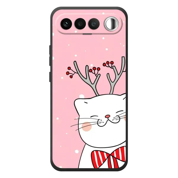 Чехол с рисунком «Зимний кот» для RealMe 16 5G Чехол с рисунком «Зимний кот» для RealMe 16 5G